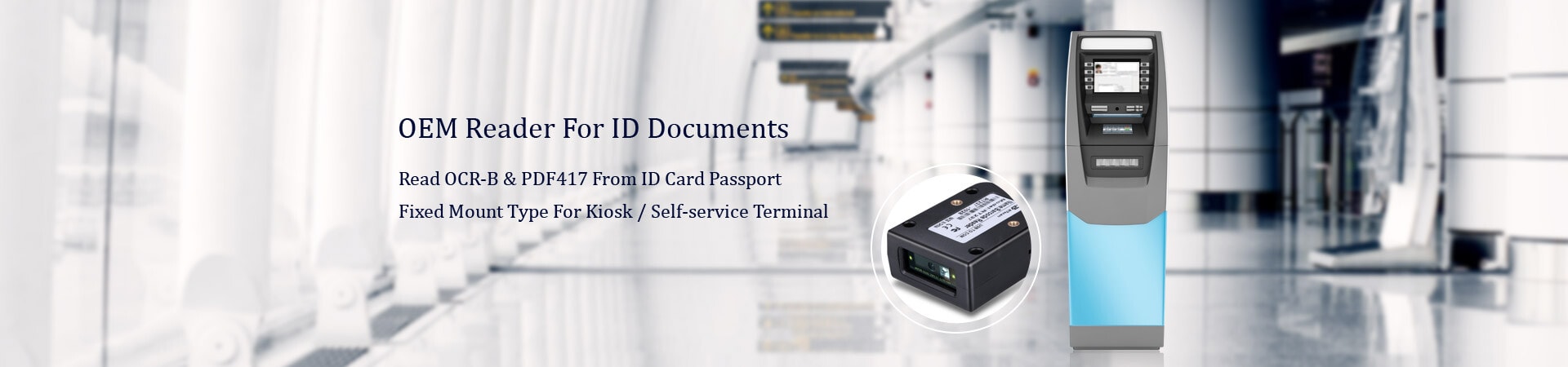 Oem Ocr Reader Module Fixed Mount Id Passport Reader